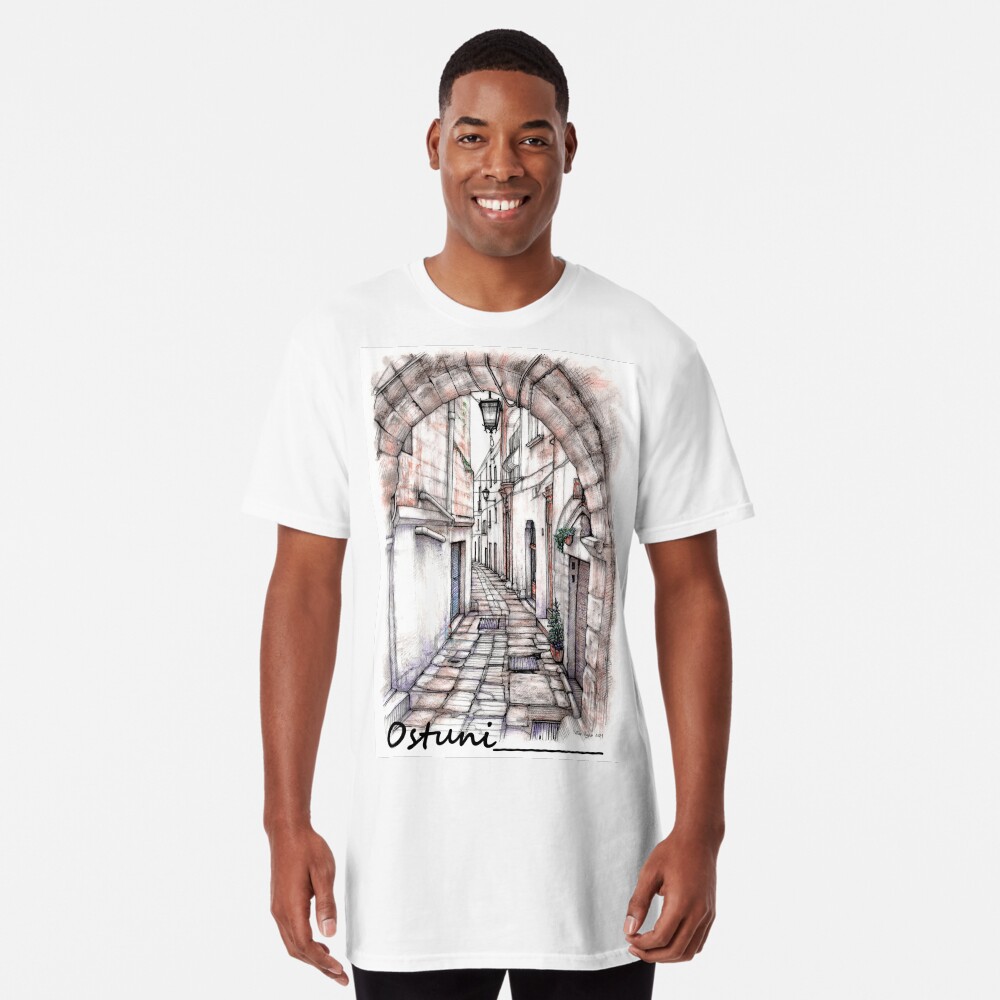 Item preview, Long T-Shirt designed and sold by matteo-sketcher.