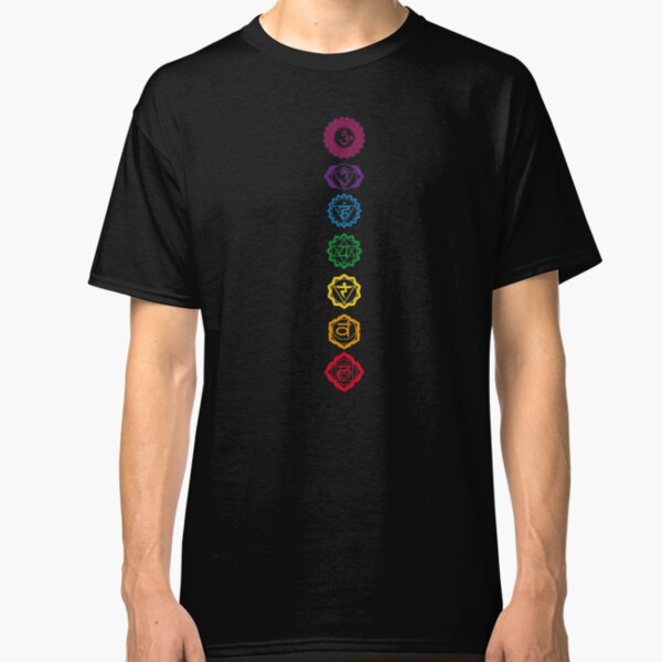 7 Balanced Chakras Classic T-Shirt