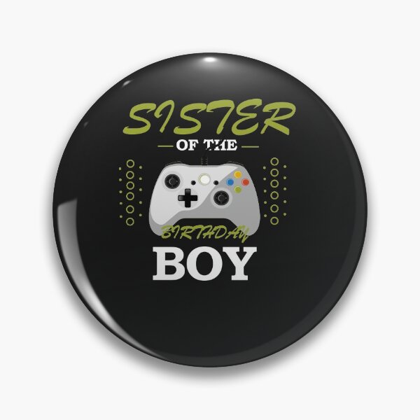 Item preview, Sister Of The Birthday Boy Video Gamer Birthday Party Classic T-Shirt designed and sold by Gamicnum.