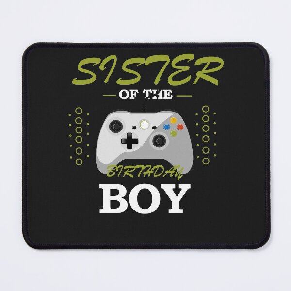 Item preview, Sister Of The Birthday Boy Video Gamer Birthday Party Classic T-Shirt designed and sold by Gamicnum.