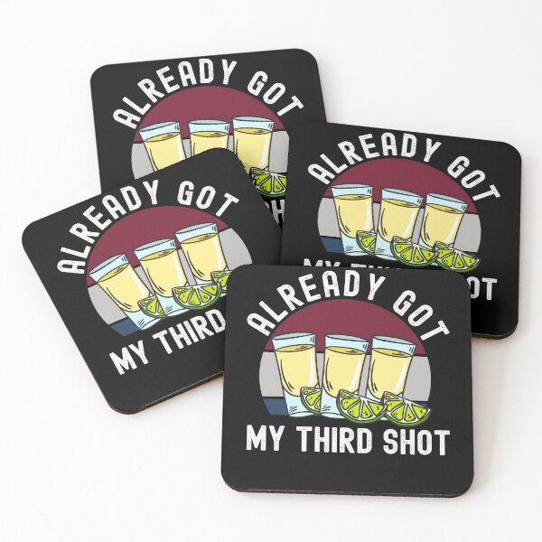 Item preview, Third Vaccination Covid 3rd Shot Tequila designed and sold by Club7Studios.