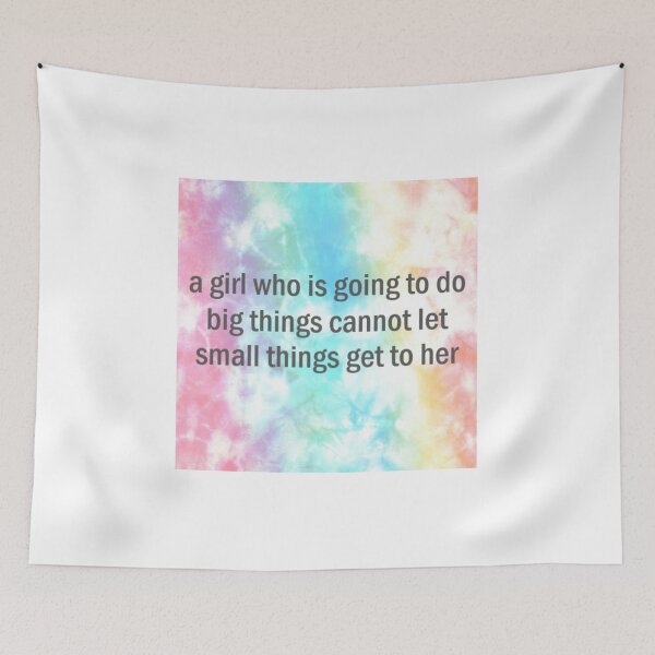 Item preview, girls doing big things :) colorful tie dye designed and sold by violetsareblue8.