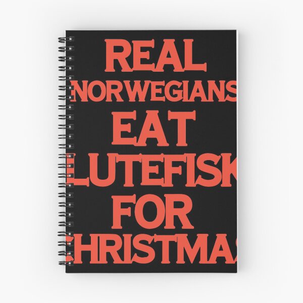 Item preview, real norwegians eat lutefisk for christmas designed and sold by Super-Thomas.