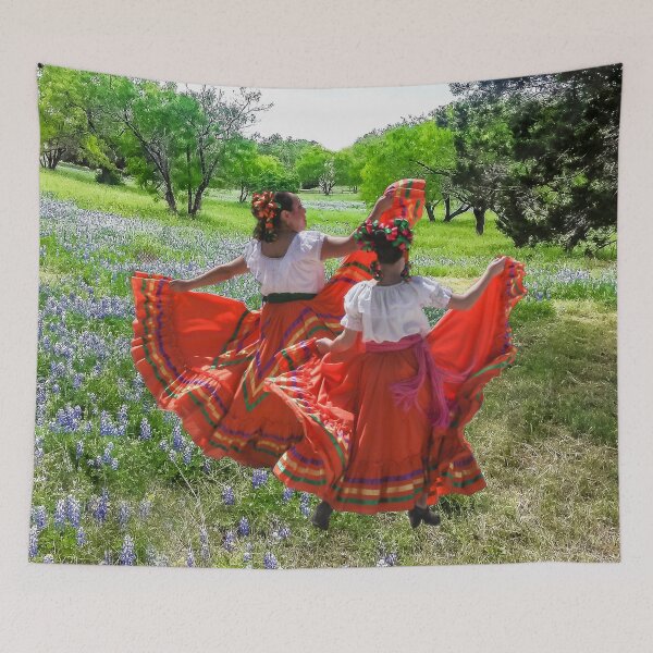 Item preview, Dancing in a Field of Bluebonnets designed and sold by heatherfriedman.