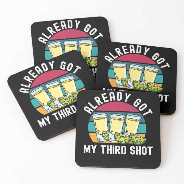 Item preview, Third Vaccination Covid 3rd Shot Tequila designed and sold by Club7Studios.