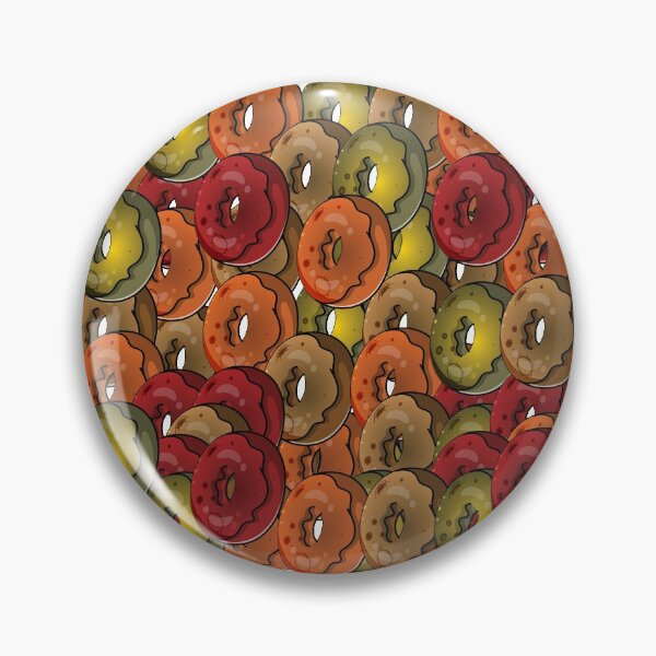 Item preview, Donut watercolor patterns designed and sold by Donutlovers.