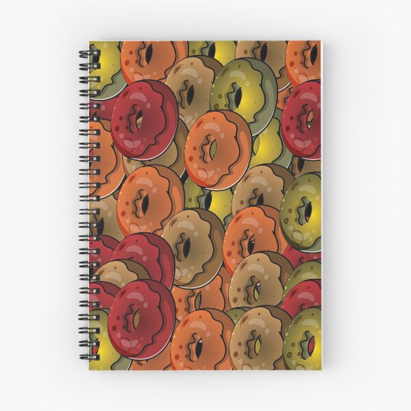 Item preview, Donut watercolor patterns designed and sold by Donutlovers.