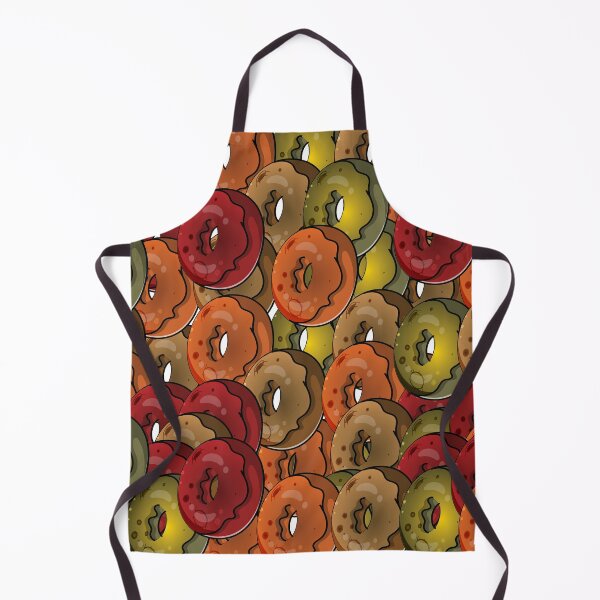 Item preview, Donut watercolor patterns designed and sold by Donutlovers.