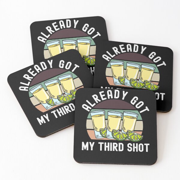 Item preview, Third Vaccination Covid 3rd Shot Tequila designed and sold by Club7Studios.