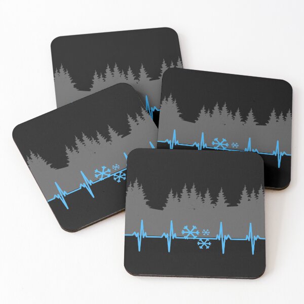 Item preview, heartbeat snowflake designed and sold by Scribblehound.