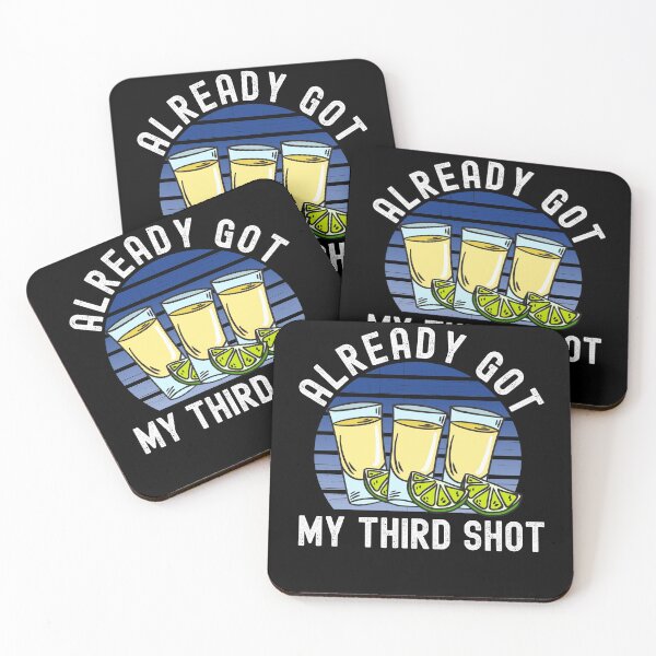 Item preview, Third Vaccination Covid 3rd Shot Tequila designed and sold by Club7Studios.