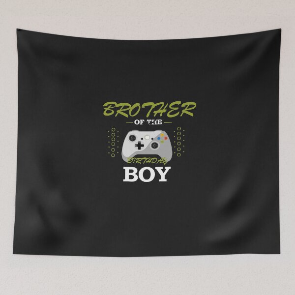 Item preview, Brother Of The Birthday Boy Video Gamer Birthday Party Classic T-Shirt designed and sold by Gamicnum.