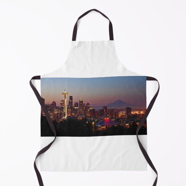 Item preview, Seattle Skyline At Dawn designed and sold by Jennifer Hulbert-Hortman.