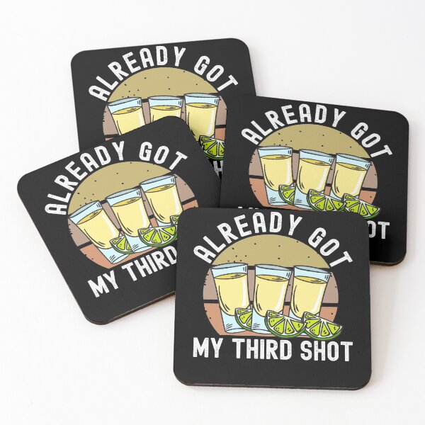 Item preview, Third Vaccination Covid 3rd Shot Tequila designed and sold by Club7Studios.