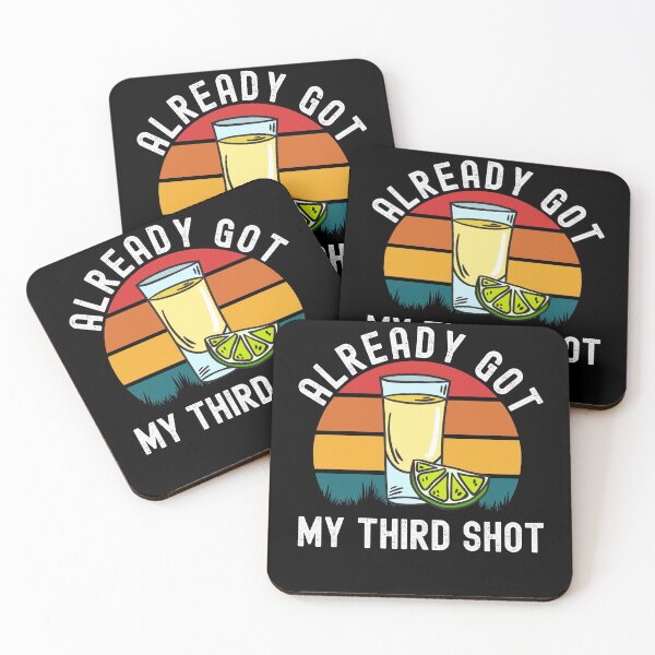 Item preview, Third Vaccination Covid 3rd Shot Tequila designed and sold by Club7Studios.
