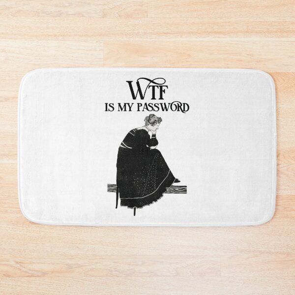 Item preview, WTF is my password designed and sold by stickmeok.
