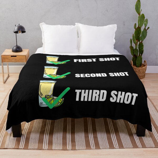 Item preview, Third Vaccination Covid 3rd Shot Tequila designed and sold by Club7Studios.