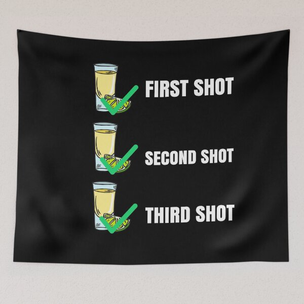 Item preview, Third Vaccination Covid 3rd Shot Tequila designed and sold by Club7Studios.