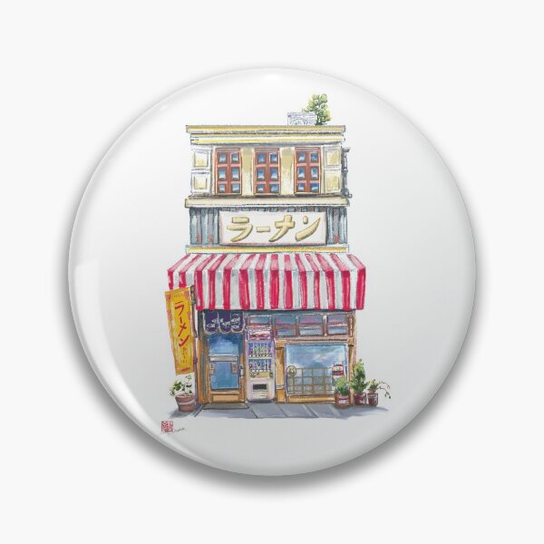 Item preview, Ramen-Japanese old store front designed and sold by Audrey Takeshta.