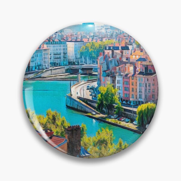 Item preview, Lyon Skyline designed and sold by Sofia-Draws.