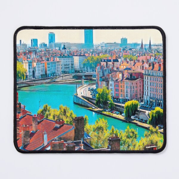 Item preview, Lyon Skyline designed and sold by Sofia-Draws.