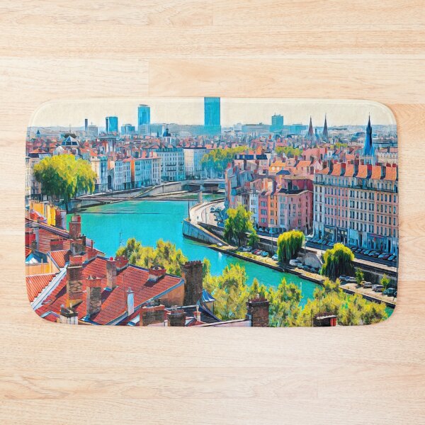 Item preview, Lyon Skyline designed and sold by Sofia-Draws.