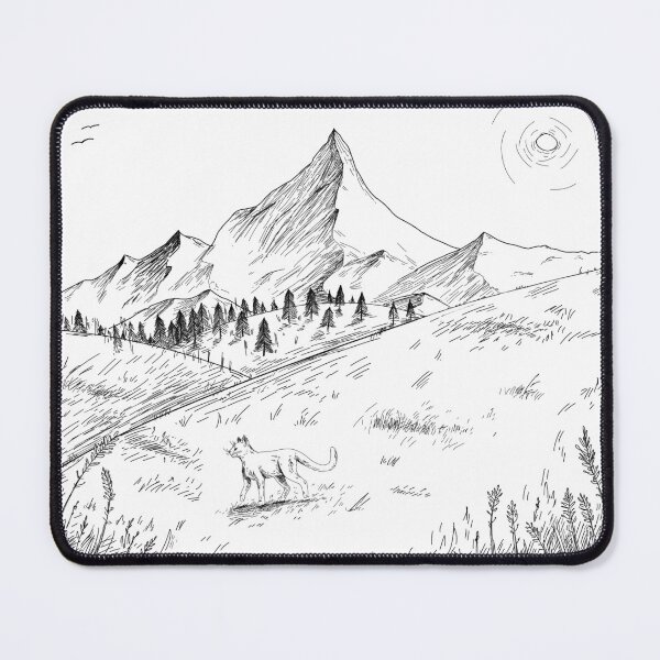 Item preview, WindClan Landscape designed and sold by ClassyShark.