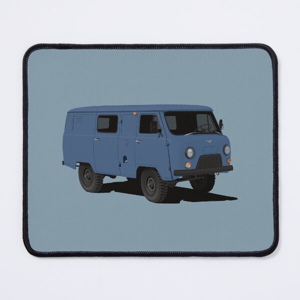 Item preview, UAZ-452 - УАЗ-452 -UAZ Bukhanka blue designed and sold by knappidesign.