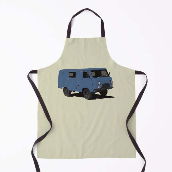 Item preview, UAZ-452 - УАЗ-452 -UAZ Bukhanka blue designed and sold by knappidesign.