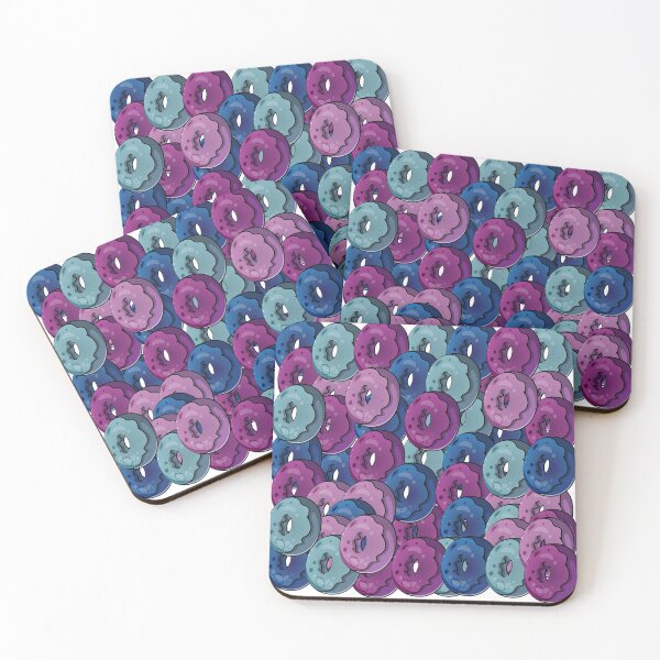 Item preview, Doughnut colorful pattern designed and sold by Donutlovers.