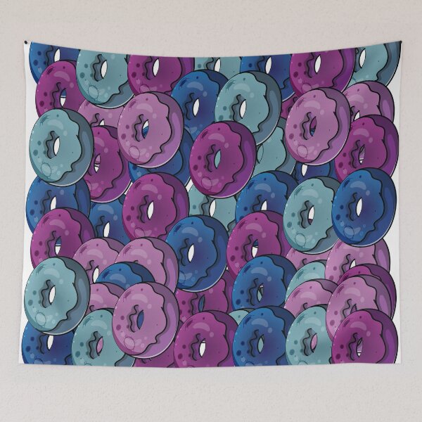 Item preview, Doughnut colorful pattern designed and sold by Donutlovers.