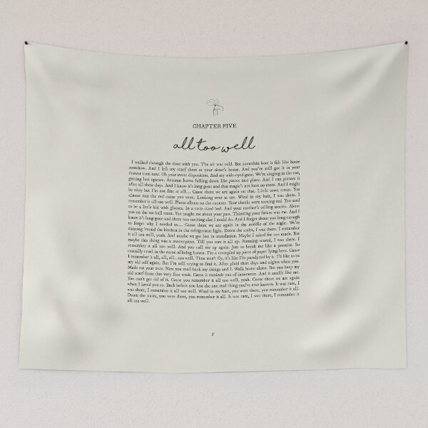 Item preview, All Too Well Lyrics designed and sold by queseraseraa.