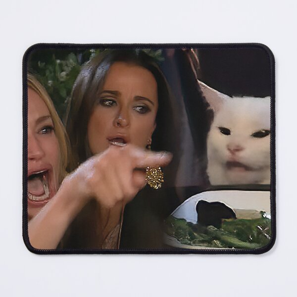 Item preview, Woman Yelling at a Cat designed and sold by Bertoni-Lee.