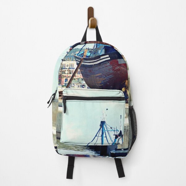 Item preview, BOATS IN THE PORT designed and sold by ARFC007 ⭐⭐⭐⭐⭐.