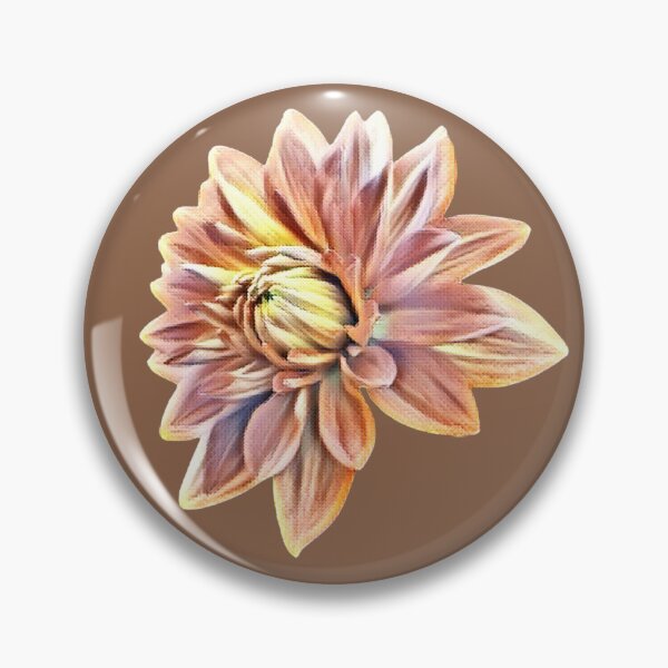 Artikelvorschau, Dahlie Mixed Art Brown entworfen und verkauft von trendingatees.