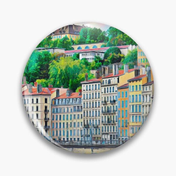 Item preview, Lyon Vintage Travel designed and sold by Sofia-Draws.