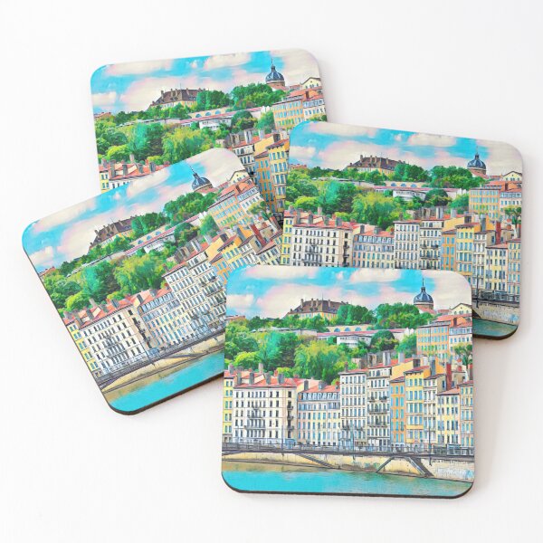 Item preview, Lyon Vintage Travel designed and sold by Sofia-Draws.