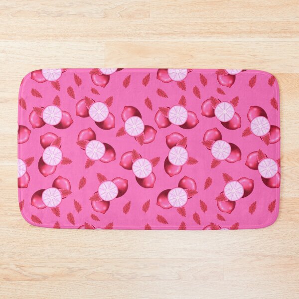 Item preview, Pink lime fruits pattern style designed and sold by nickardi.