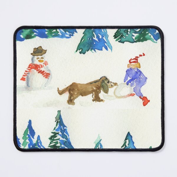 Item preview, Let's Make A Snow Man designed and sold by LymphomaLass.
