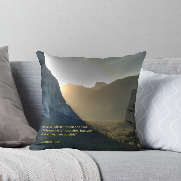 Item preview, Matthew 19:26 designed and sold by Adam Bykowski.