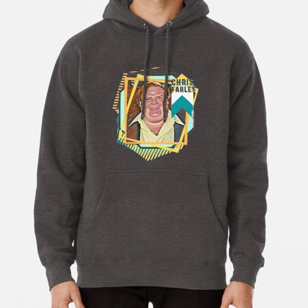 Chris Farley Hoodie for Die-hard Chicago Bears Fans Mens or 