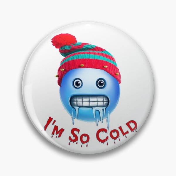 Item preview, I'm So Cold Smiley Emoji designed and sold by atroffire.