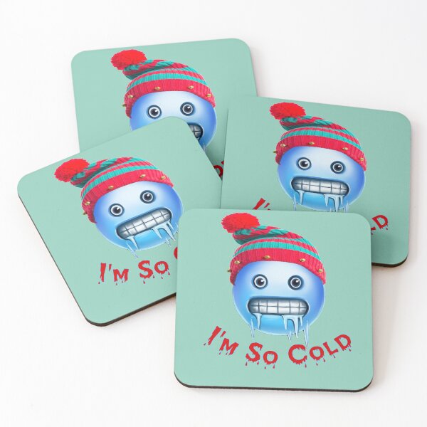 Item preview, I'm So Cold Smiley Emoji designed and sold by atroffire.