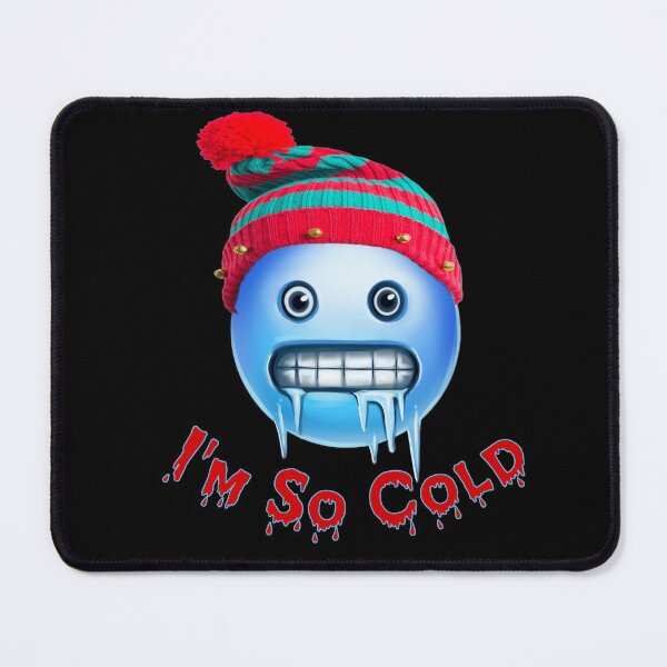 Item preview, I'm So Cold Smiley Emoji designed and sold by atroffire.