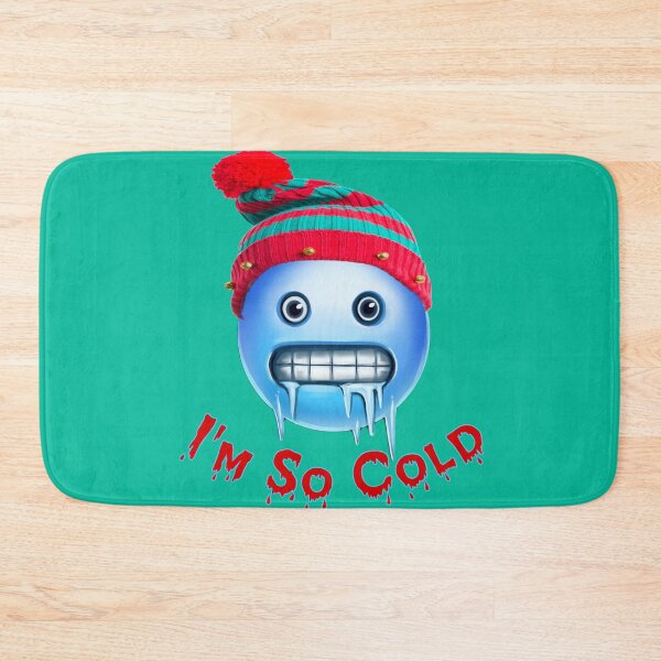 Item preview, I'm So Cold Smiley Emoji designed and sold by atroffire.