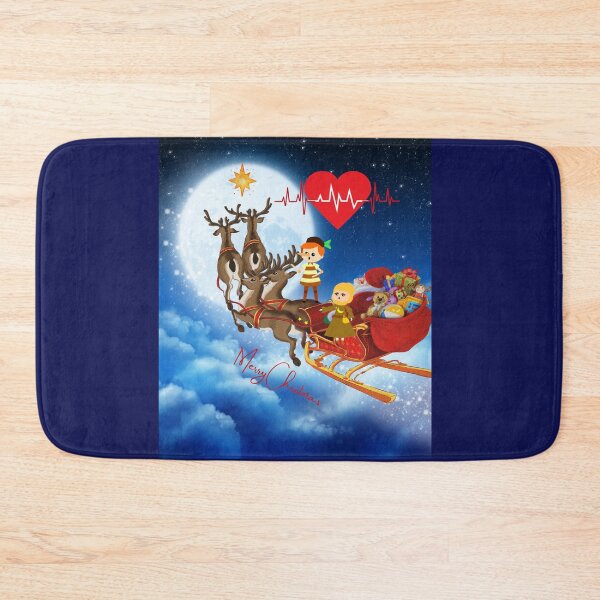 Item preview, Fun Santa is coming to Town Heartline for Parents and Kids T-Shirt and Accessories designed and sold by 3TFashion.