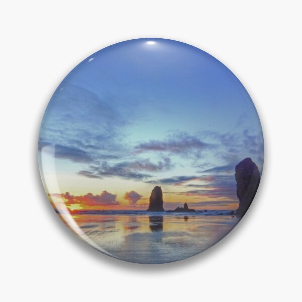Item preview, The Needles at Sunset, Cannon Beach OR designed and sold by Jennifer Hulbert-Hortman.