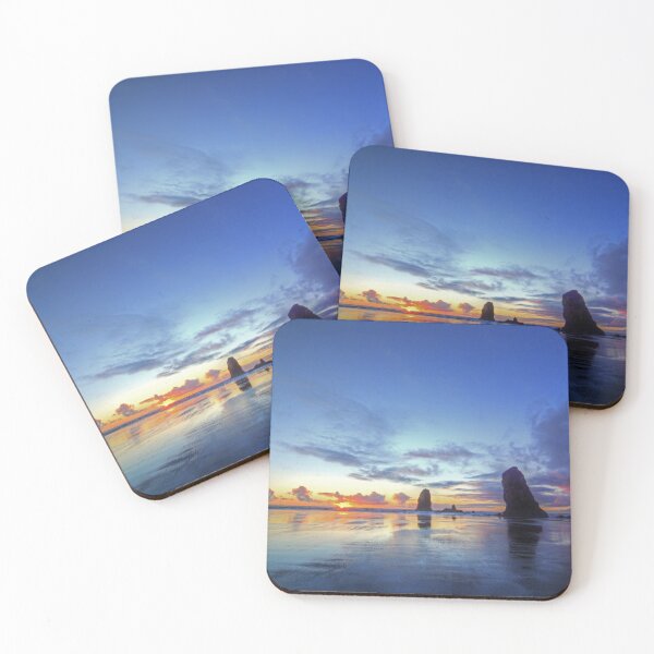 Item preview, The Needles at Sunset, Cannon Beach OR designed and sold by Jennifer Hulbert-Hortman.
