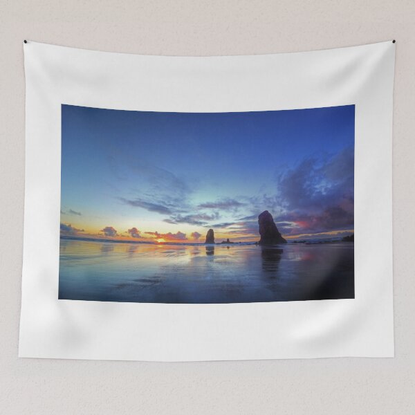 Item preview, The Needles at Sunset, Cannon Beach OR designed and sold by Jennifer Hulbert-Hortman.