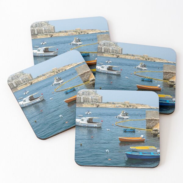 Item preview, Traditional wooden fishing boats in Malta designed and sold by lena-maximova.